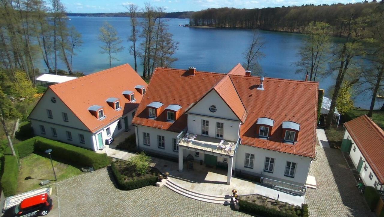 Café Wildau Hotel&Restaurant am Werbellinsee Schorfheide Exterior foto